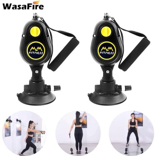 Multifuctional Strength Resistance Bands with Sucker Exercise Band Chest Expander Muscle Fitness Arm Exerciser Equipment