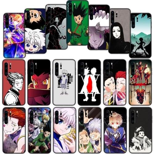 Hunter x Hunter Anime Soft Cover Case for Huawei P40 P30 P20 P10 Lite Pro Nova 5t