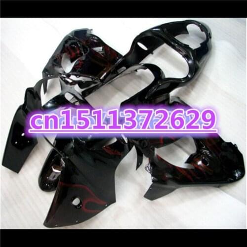 Wholesale - For 2000 2001 KAWASAKI Ninja ZX-9R 00-01 ZX9R 2000-2001 ZX 9R 00 01 9R ALL black Fairing