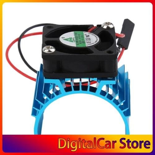 2018 Motor Heatsink And Fan Cooling AluminumDurable Brushless 550 540 3650 Size Sink Cover Electric Engine For RC HSP Model Car