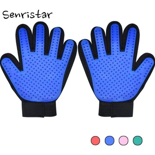 Pet Dog Removal Hair Brush Left Right Hand Glove For Dogs Cats Grooming Brush Glove Dog Cat Bath Cleaning Massage Combs Supplies