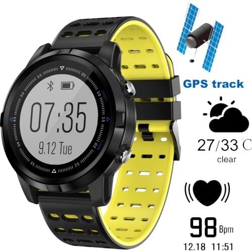 Sport Round IP68 Waterproof GPS Smart Watch Men Sports Fitness Tracker Women Smartwatch for IOS Android Huawei Xiaomi Phone