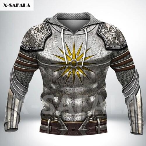 Sun Viking National Emblem Skull Country Map Flag 3D All Printed Hoodie Man Women Harajuku Zipper Pullover Sweatshirt Jacket