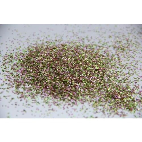 Bump hexagonal glitter mixed