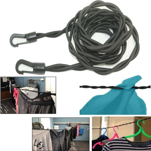 Pegless Travel Clothes Line Clothesline Washing Camping Hanging Men Gift On Sale