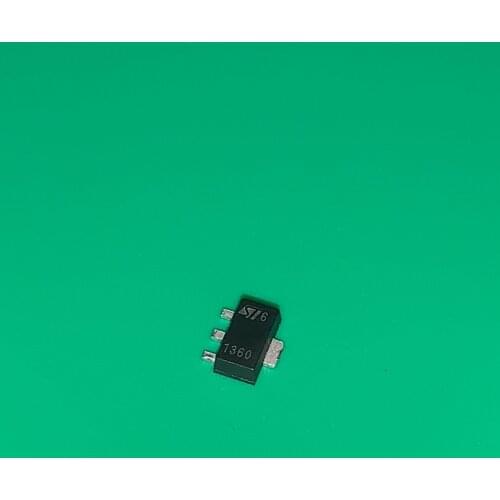 10pcs/lot 2STF1360 SOT89 2STF 1360 TRANS NPN 60V 3A SOT-89 2S TF1360 2 STF1360 2STF1360TR 2STF1360-TR LOW VOLTAGE FAST-SWITC