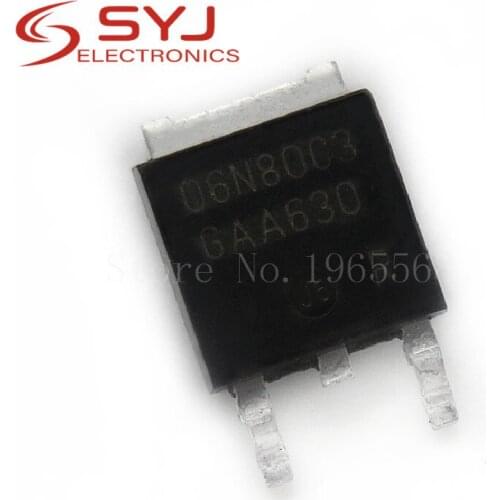 10pcs/lot SPD06N80C3 06N80C3 TO-252 In Stock