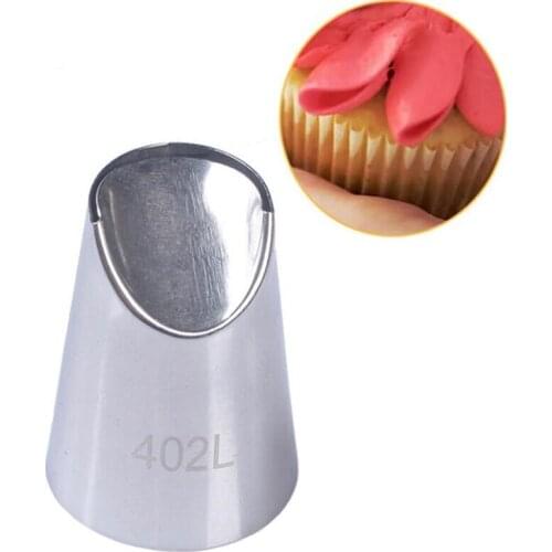 402L# Big Cake Cream Tips Baking Tools For Cakes Fondant Decorating Stainless Steel Icing Piping Pastry Nozzles Drop Shipping