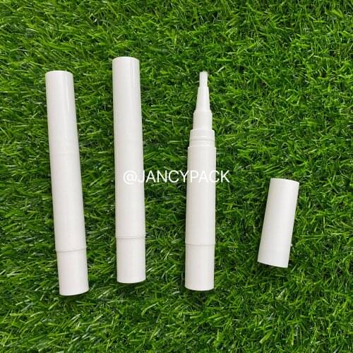 5ml DIY Empty Lipstick Bottle Lipgloss Nail Oil Empty Pen Botttle with Brush Applicator Twist Pens Cosmetic Lip Gloss Container