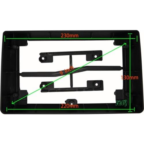 9 INCH Car Audio Frame GPS Navigation Fascia Panel Car dvd Plastic Frame Fascia is suitable for 2006 HYUNDAI ELANTRA