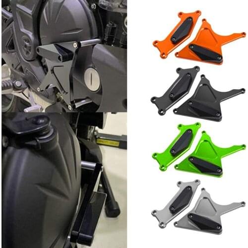 For KAWASAKI Versys 650 NINJA ER6N ER6F 2006-2016 Motorcycle Engine Cover Frame Guard Sliders Stator Pads Crash Protector