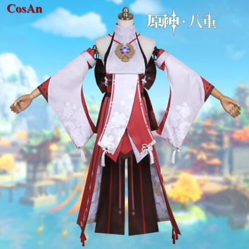 Hot Game Genshin Impact Bachongshenzi Cosplay Costume Female Fashion Battle Uniforms Activity Party Role Play Clothing S-XL