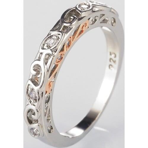 Huitan Ethnic Women Wedding Ring Delicate Hollow-out Pattern Evil Eyes Elegant Female Party Ring Amazing Mother’s Day Gift Rings