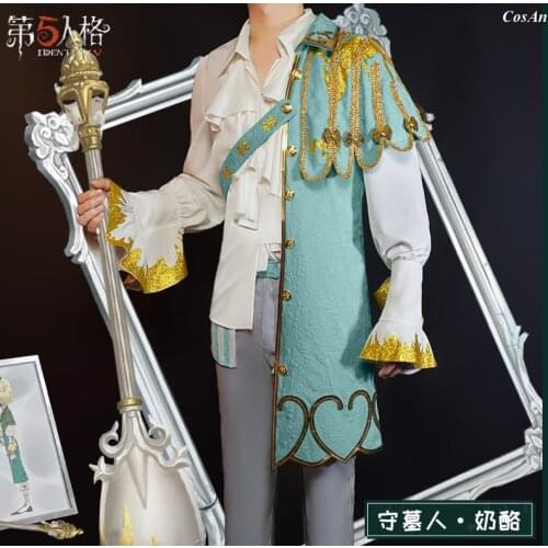 Game Identity V Grave Keeper Cosplay Costume Cheese Skin The High Quality Battle Uniform Activity Party Role Play Clothing
