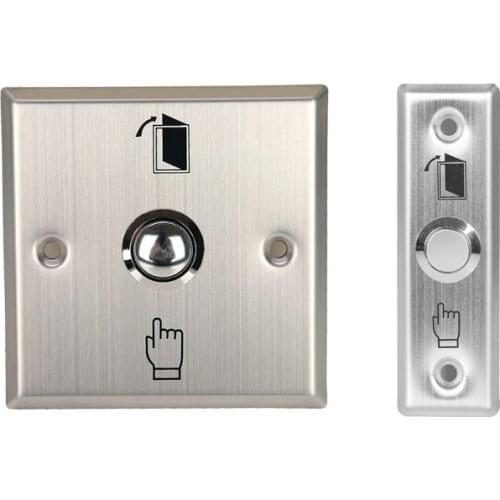 Stainless steel exit button release push button for door access control