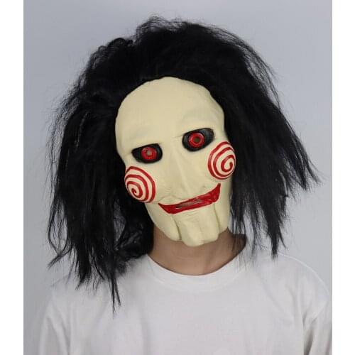 Horror Movie Saw Mask Cosplay Spiral:From the Book of Saw Scary Killers Jigsaw Latex Masks Halloween Party Costume Props New