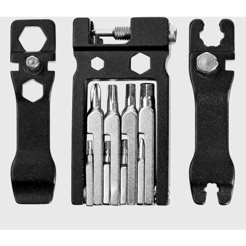 Multifunction Bicycle Repair Tools Kit Hex Spoke Cycling Screwdrivers Tool Tyre Lever Allen Wrench Bike Portable Cycling Tools