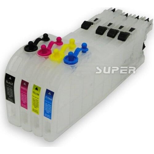 4 Pack Refillable Ink cartridge For Brother LC103 MFC-J4510DW J470DW with chips