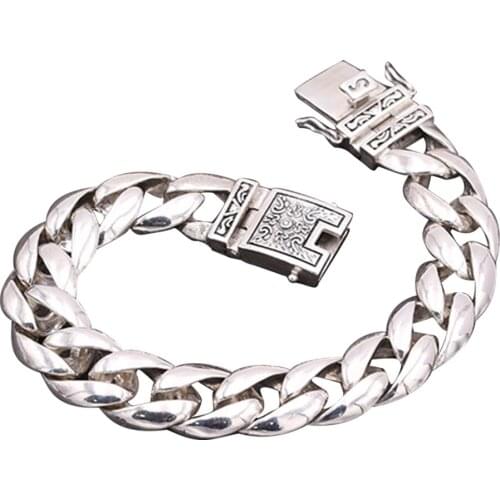 Beadsnice 925 Sterling Silver Mens Bracelets mens retro thai fashion jewelry ID 41107