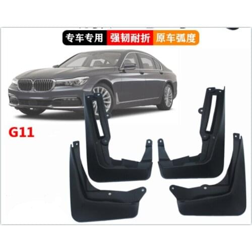 New Car Mud Flaps Mudguards For BMW 7 Series G11 2016 2017 2018 2019 High Quality 6th Gen Fenders splash Guard Mud flap