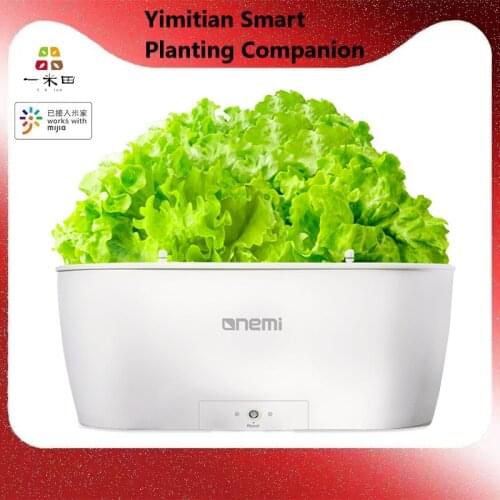 New Mijia Yimitian Smart Planting Companion Indoor Planting Artifact/AI Smart Flower Pot Planter Work with Mi Home Mijia APP