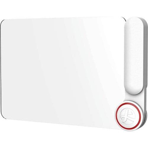 Handheld Frameless Optical Magnifier Portable Lightweight Rectangle Magnifying Glass for Old People Reading Books