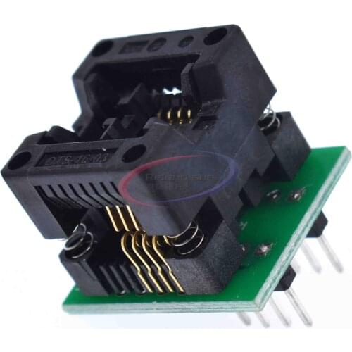 SOIC8 SOP8 to DIP8 EZ Socket Converter Module Programmer Output Power Adapter With 150mil Connector SOIC 8 SOP 8 To DIP 8