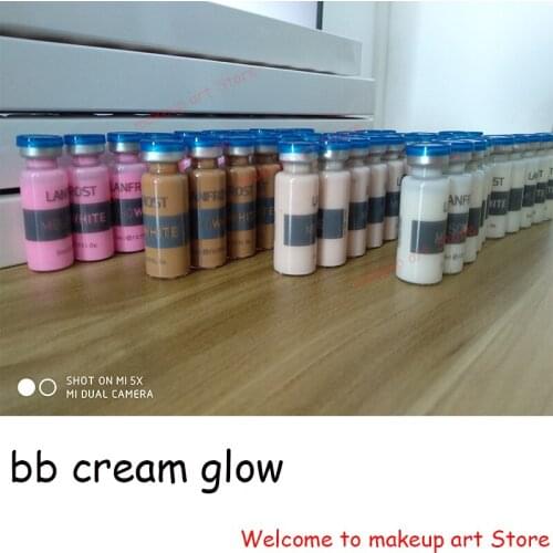 5ml new BB Cream Glow BB stayved Serum ampoule starter kit Mesowhite bb serum for Skin Brightening Anti-blackhead Shrink pores