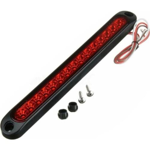 15LED Brake Light Tail Light Bar Bright Suitable for t.u.k. Trailer Boats Accessories - Red/White/Yellow