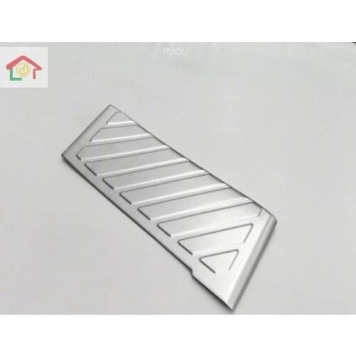 For Volkswagen Tiguan MK2 2017 2018 2019 Foot Rest Pedal Protector Frame Cover Trim Interior Accessories Stainless Steel