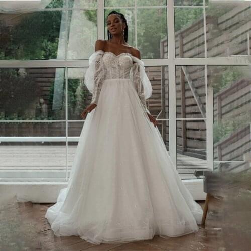 Pink O Neck A Line Wedding Dresses 2021 Applique Lace Bridal Gown Custom Made Sleeveless Wedding Gowns Backless Vestido de Noiva