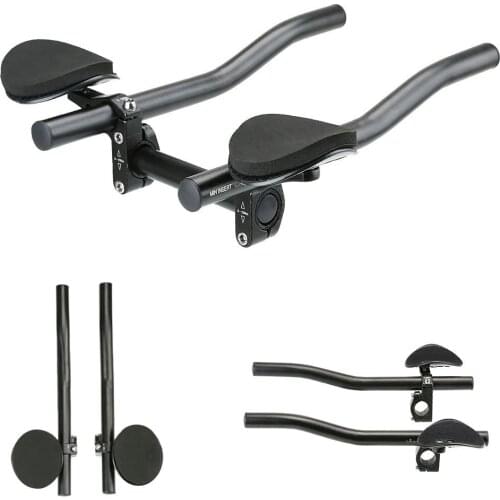 1pair Bicycle Rest Handlebar Road Cycling Mountain Bike Aluminum alloy Lightweight Bike Relaxation Arm Rest Bar