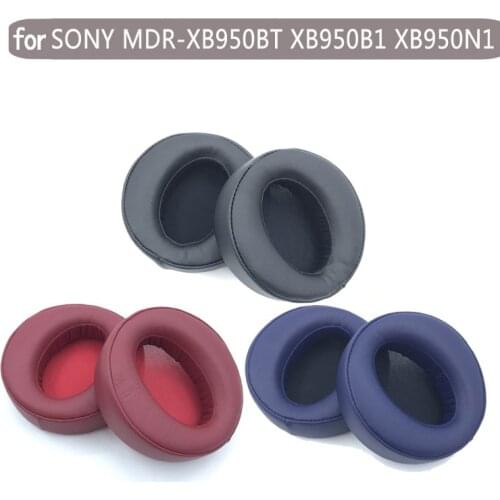 1 Pair Replacement ear pads for Sony MDR-XB950BT MDR-XB950B1 MDR-XB950-N1 MDR-XB950AP Headphones