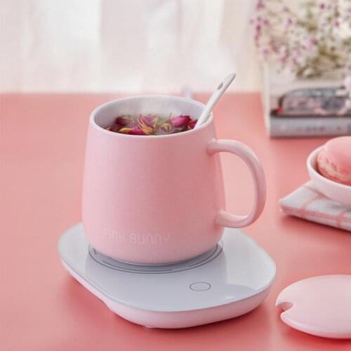 110V 55C Warm Cup Thermostat Warm Coasters Milk Preserve Heat Heating Base Office Household Items