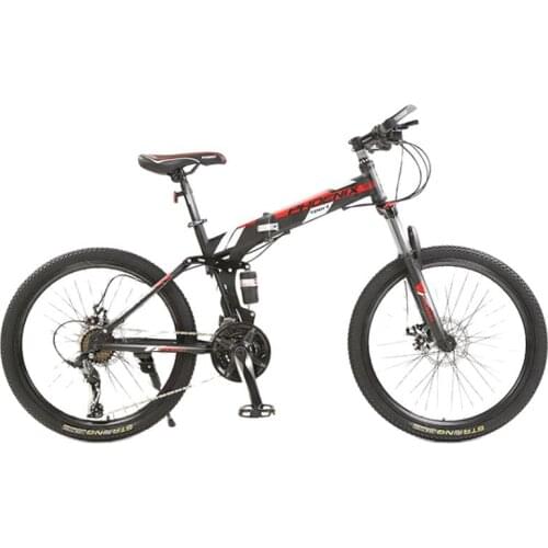 14 Inch Foldable Electric Mountain Bike 48V 21 Speed Mini Variable Bicycle