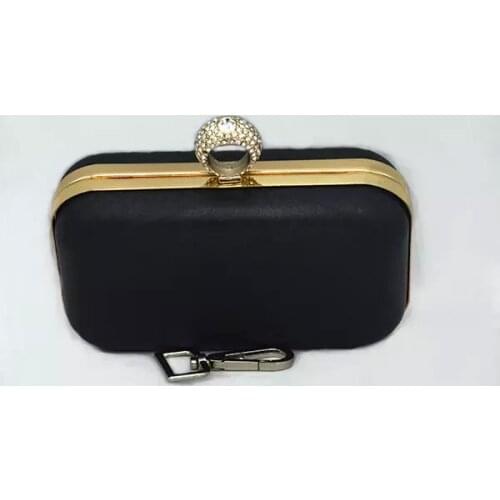 16 x 10cm - Ring Dressing Case Golden Clutch Frame with Covers