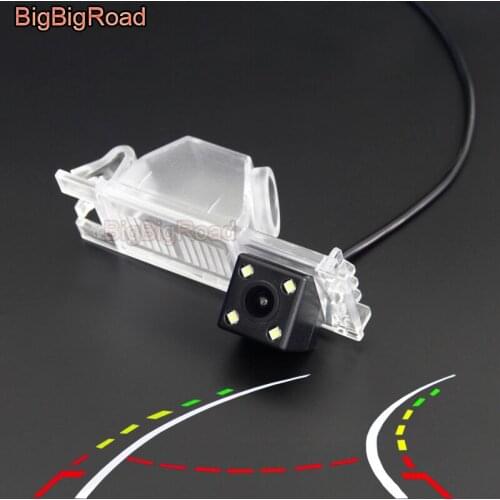 Car Intelligent Parking Tracks Camera For Hyundai Tucson IX35 IX 35 2010~2013 HD CCD Car Back Up Reverse Rear View Camera