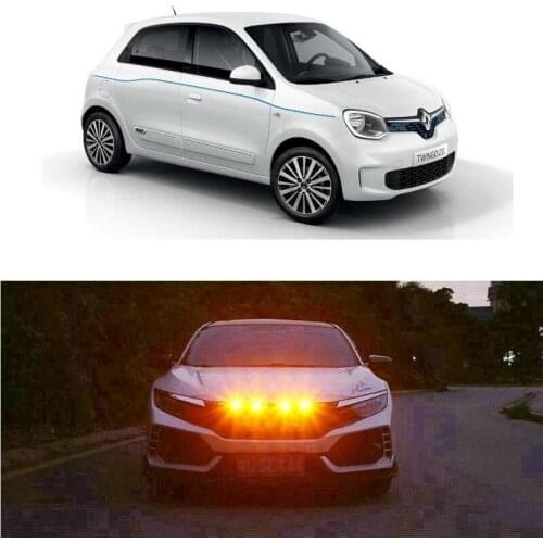 Car Accessories Grille Light Lamp For Renault twingo vel satis wind zoe talisman thalia trafic