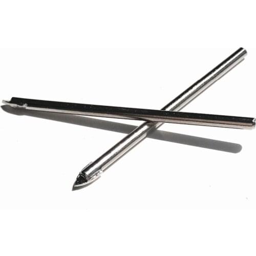 Free shipping sale 2pcs 7mm home decoration using triangular TCT ceramic drill hole saw glass tiles drilling bit free shipping