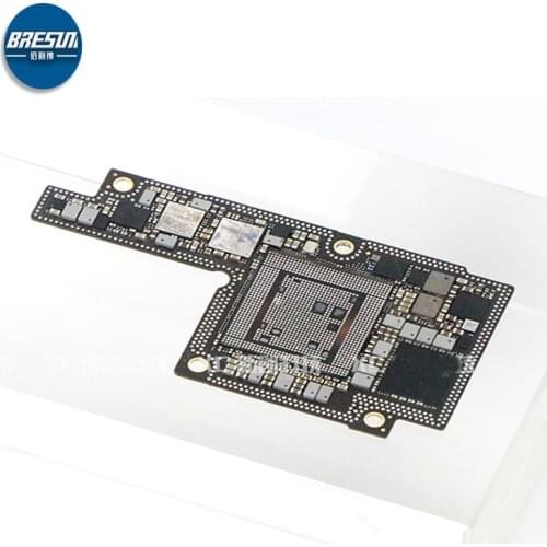 For iPhoneX logic board xs xsmax polishing CPU board bottom iPhone11 11Pro Max switching CPU baseband cutting CNC board