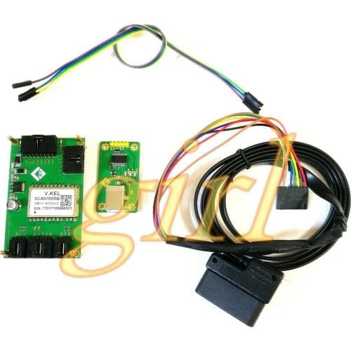 OBD2 module SCAN105RB test board program development board OBD2 vehicle d iagnostic tool