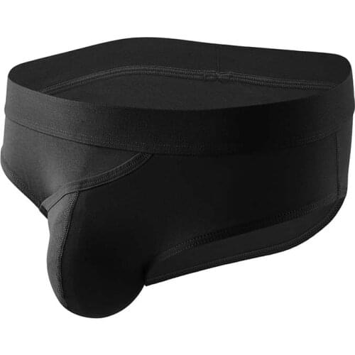 Mens Sexy Cotton Underwear Briefs Men Low Rise U Convex Pouch Brief Underwear Men Stretch Breathable Briefs