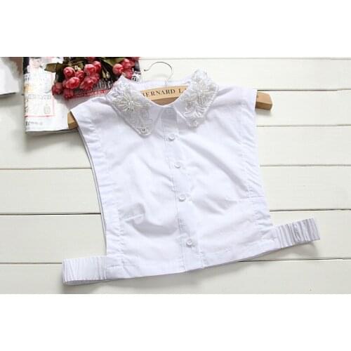 New winter cotton false collar shirt collar shirt female saving collar fake decoration Detachable Collars decoration female
