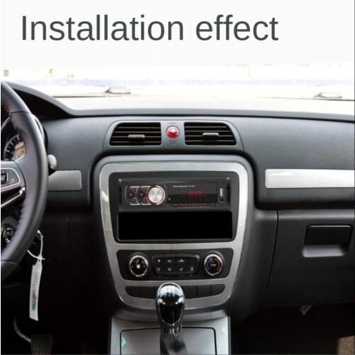 NEW 1781E Detachable Single Din Car Radio MP3 Player Reliable Auto Bluetooth Wireless FM Radio Music Player for 12V Vehicles