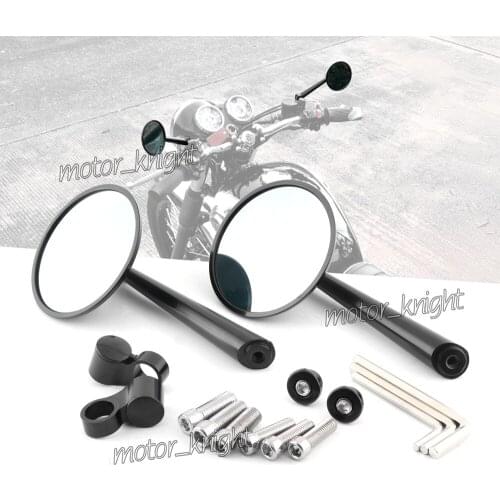 New CNC motorbike side Mirror Round Rearview For Honda 2018 CB1100 EX/RS/SP /Super Cub C125/CB400 SUPER FOUR/ CB 1000R 300R 125R