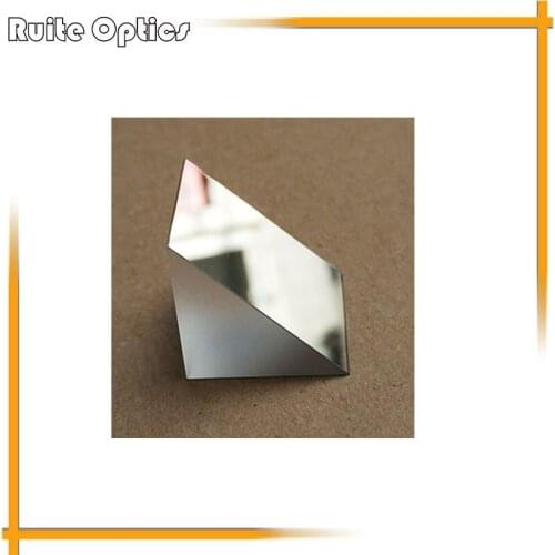 2pcs 7x7x7mm K9 Optical Glass Right Angle Slope Reflecting Prism Optics experiment prism Reflection Prisma