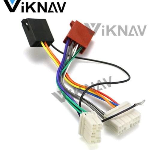 ISO Radio Stereo Adapter Connector for-MAZDA 1987-2001 (select models) Wiring Harness Cable 12-116