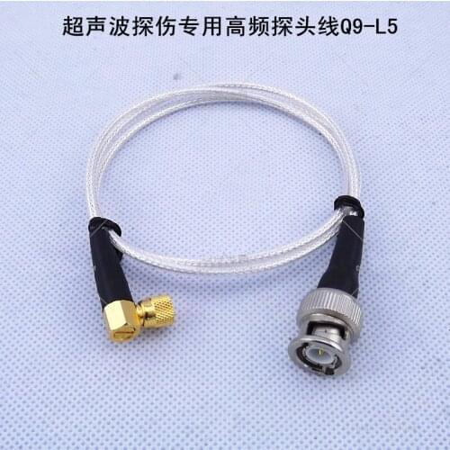 Ultrasound Probe Line Q9-L5 Special High Frequency Flaw Detector Connection Line Sensor Test Line