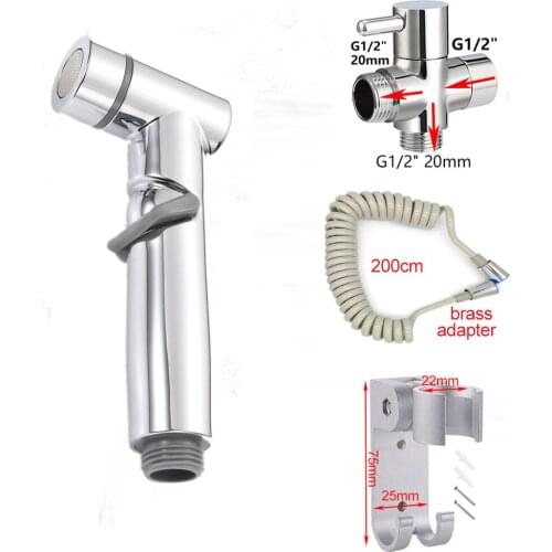 Wetips Toilet Jet Cleaner Toilet Shower Bidet Douchette Toilette Shattaf Mix For Bidet Pistola Rociadora Ducha Bidet Sprayer