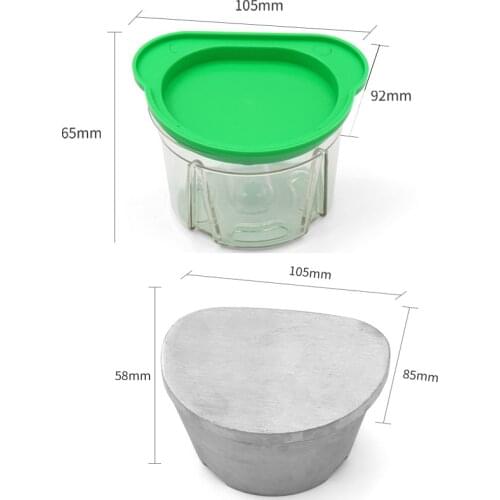 1pc Dental Laboratory Materials Flask duplicating box plastic duplicating box copy model box dental lab denture partial work